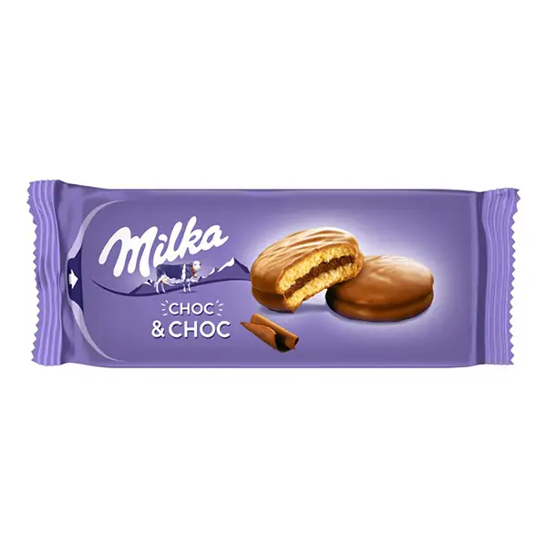 کیک شکلاتی میلکاchoc&choc