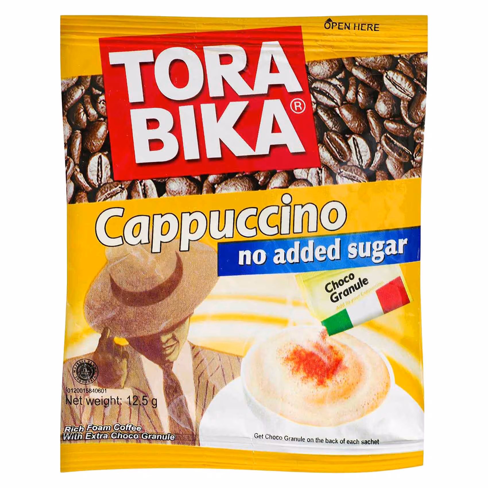کاپوچینو تروبیکا بدون شکر بسته 20 عددی