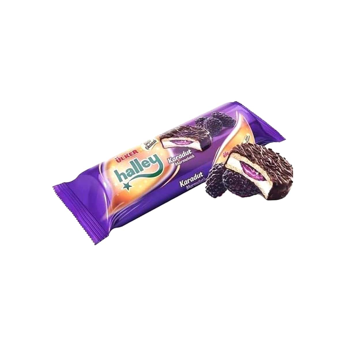 کوکی مارشملو هالی اولکر شکلاتی با مغز مارمالاد توت سیاه